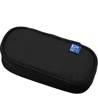 Oxford 400183592, ovale schaal - 23 x 11 x 6 cm, zwart