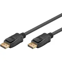 Goobay DisplayPort kabel - DP1.2 (4K 60Hz) - CCS aders / zwart - 1 meter