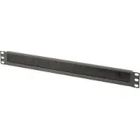 Digitus DN-97661 19 inch Afdekking met borstels voor patchkast 1 HE Zwart, Zwart (RAL 9005)
