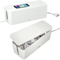 Hama opbergbox stekkerdoos maxi wit