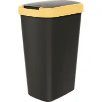 Prosperplast COMPACTA Q Abfallbehälter - hellgelb 45l