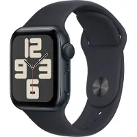 Apple Watch SE (2022) 40mm Midnight Aluminium Sportband S/M