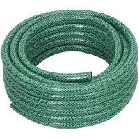 vidaXL Tuinslang met koppelingsset 0,5'' 20 m PVC groen