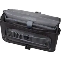 Generique Juscha JU-46119 Sac à bandoulière pour PC portable Lightpak Solar Noir / bleu