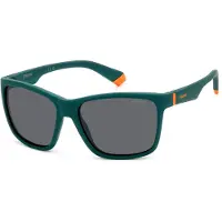 Polaroid - Merken - PLD 8057/S Matte Green voor Unisex - Groen