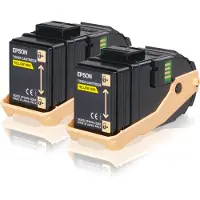 Epson S050606 Toner 2x Geel - Multipack