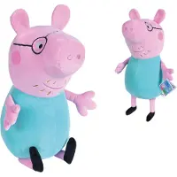 Pipsa Possu Peppa Pig Papa Junior 37 Cm - Knuffel