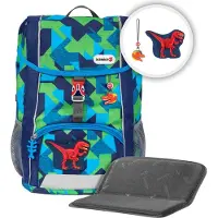 Step by step Vrije tijd rugzak Rugzak KID Backpack-Set 13L Dinosaurs Velociraptor Veelkleurig