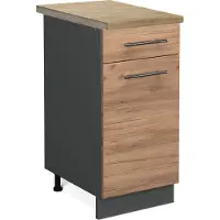 Vicco Fame-Line Keukenonderkast – 40 cm, WB Eik Krachtige eik goud