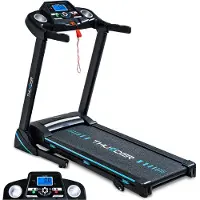 Thunder Loopband ICON BLACK, 115x42 cm, 17 km/u, FitShow, inklapbaar, Bluetooth