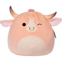 Squishmallows Howland - Peach Brahma Bull 40cm Plush