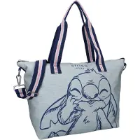 Lilo & Stitch Disney Fashion Mission Shopper - 32 x 48 x 14 cm- Grijs - Stitch