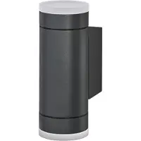 Ledvance 4 X LED Armatuur GU10 | ENDURA Classic IP65 GU10 Ive Wall Dark Gray