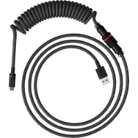HyperX USB-C-spiraalkabel, Gray-Black
