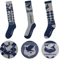 Cinereplicas Ravenclaw High Top Lange Sokken 3 Paren