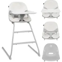 Lionelo Dalia 2in1 - Kinderstoel - van 6 maanden tot 60 kg - Stabiel frame - Lichtgewicht – 3,5 kg - Draaggreep - Traditionele kinderstoel