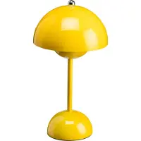 Luxus Europe - Tafellamp Touch Josephine Geel - Draadloze LED Tafellamp Binnen - USB-C Oplaadbaar