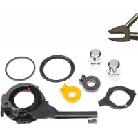 Shimano Componentenset Alfine 8s Sm-s7000 Zwart 7-delig
