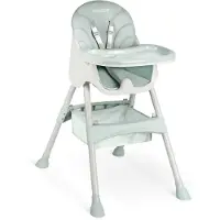 Ricokids 700001 Kinderstoel Milo met tafel, groen