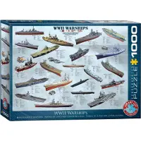 Eurographics WWII Oorlogsschepen 1000 Stukken Puzzel (6000-0133)