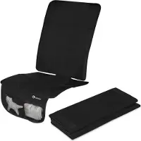 Lionelo Sikker - beschermende mat onder de zitting - antislip, waterdicht, schokbestendig, verstelbare bevestigingsriemen, compatibel met Isofix