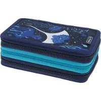 Herlitz 300001484, etui voor scholieren, model TriCase "Diepe Oceaan", 31-delig