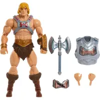 Masters of the Universe Revolution With Heman Battle Armor Accessories Figure Bruin Kinderen