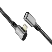 Logilink CUA0111, USB 3.2 Gen2 verlengkabel, aluminium behuizing, 1,0 meter