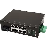 Roline industriële switch 7x RJ-45, 1x SC, unmanaged