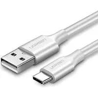 UGREEN USB-A naar USB-C Kabel 0.25m - Snel Laden QC 3.0 Wit