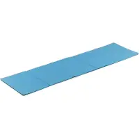 Toorx Fitness Yoga Mat - 175 x 50 x 0,8 cm - Inklapbaar - Fitnessmat - Sportmat - Blauw