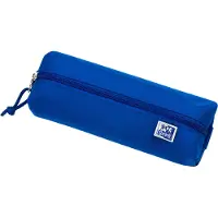 Oxford Schlamper-Etui, Polyester, rechteckig, klein, blau