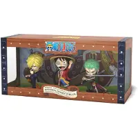 Mighty Jaxx One Piece Freeny's Hidden Dissectables Vinyl Figure Luffy, Zoro and Sanji 10 cm Beeld