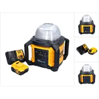 DeWalt DCL 074 P1 Akku Baustellenstrahler Strahler 18 V 5000 lm 4000 Kelvin + 1x Akku 5,0 Ah + Ladeg