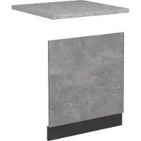Vicco R-Line Voorpaneel vaatwasser – 60 cm, WB Marmer Beton