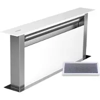 Klarstein Afzuigkap Royal Flush Eco | 713,8 m³/h - 604 m³/u - voor Keuken Inbouw - Recirculatie Afzuiging Touch Vetfilter RVS - RVS - Dampkap Wasemkap Kookplaatafzuiging