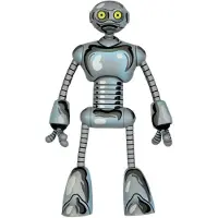NECA Teenage Mutant Ninja Turtles (Mirage Comics) beeldje Fugitoid 14 cm