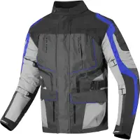 Berik Safari Zwart Blauw Waterdichte 3in1 Textiele Motorjas Maat 56