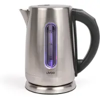 Livoo - DOD189 - RVS Waterkoker - 1.7 L - Instelbare temperatuur - Warmhoudfunctie
