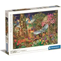 Clementoni - Puzzel - 1500 Stukjes - Woodland Fantasy Garden - Puzzel Voor Volwassenen - High Quality Collection