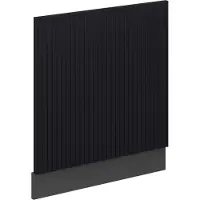 Vicco Fame-Line Frontpaneel – 60 cm zonder werkblad Zwart gestreept