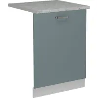 Vicco R-Line Vaatwasserfrontpaneel – 60 cm, WB Marmer Blauw-grijs