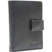 Esquire portemonnee New Silk Wallet Black zwart