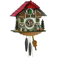 Trenkle - 1513 - Chalet-koekoeksklok - 1-daags kettingaangedreven uurwerk - Koekoek Classic