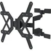 Hama tv beugel - Draai en kantelbaar - 37" - 64" - max 30kg - VESA 400x400 - Ultraslim - Wandafstand 25mm