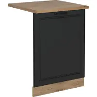 Vicco R-Line Vaatwasserfrontpaneel – 60 cm, WB Eik Antraciet landhuis