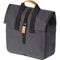 Basil Urban Dry Shopper 20L Charcoal Zwart
