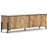 Vicco TV-meubel Hatto Eiken 156.8 x 50 cm, Model 40523