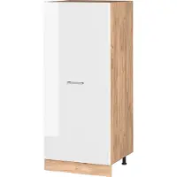 Vicco R-Line Hoge kast – 60 cm Wit Hoogglans