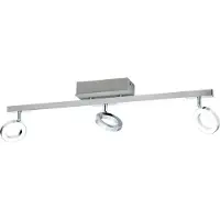 Eglo Cardillio 1, Wandlamp, Niet vervangbare lampen, 3000 K, 400 lm, 220-240 V, Aluminium, Chroom